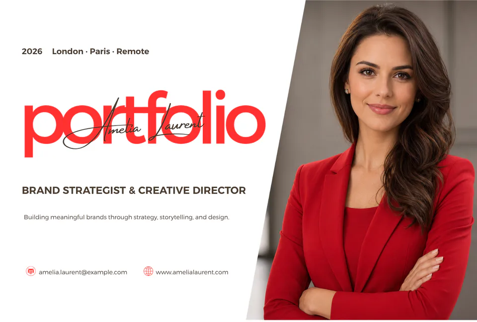 Amelia Laurent personal brand portfolio profile
